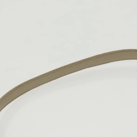 PRADA Shoulder Bag Nylon Cream Gold Auth 95818 - Picture 8 of 16